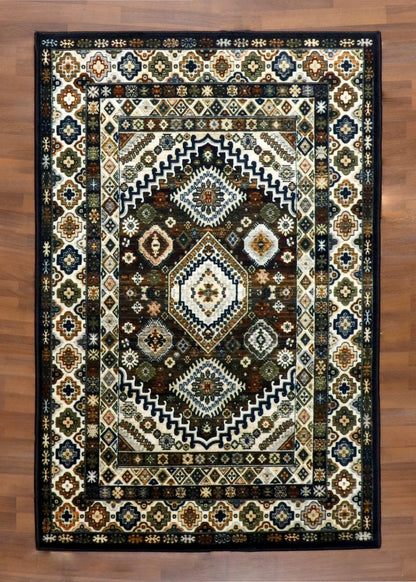 Ornate Medallion Heritage Rug