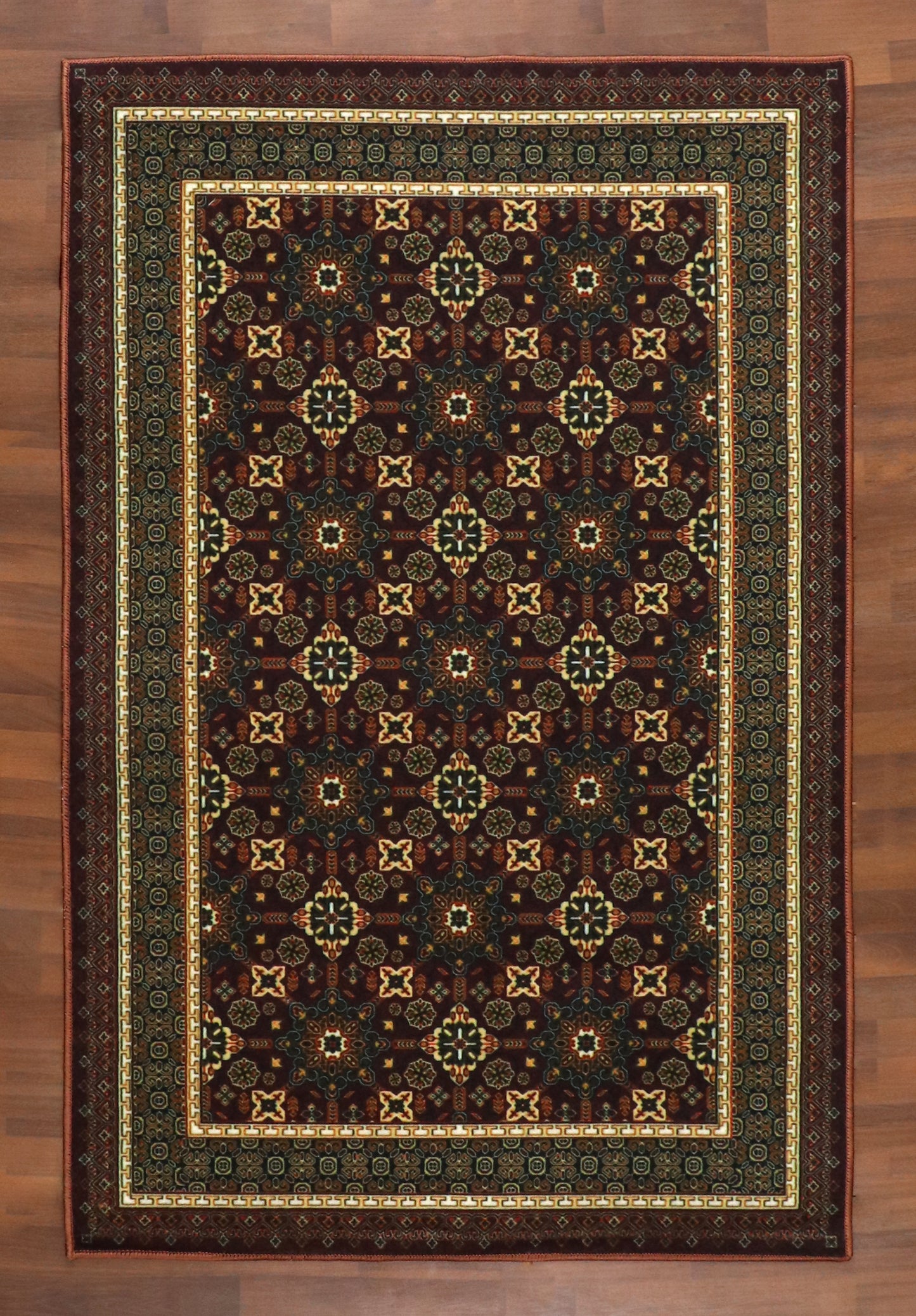 Royal Border Non-Woven Rug