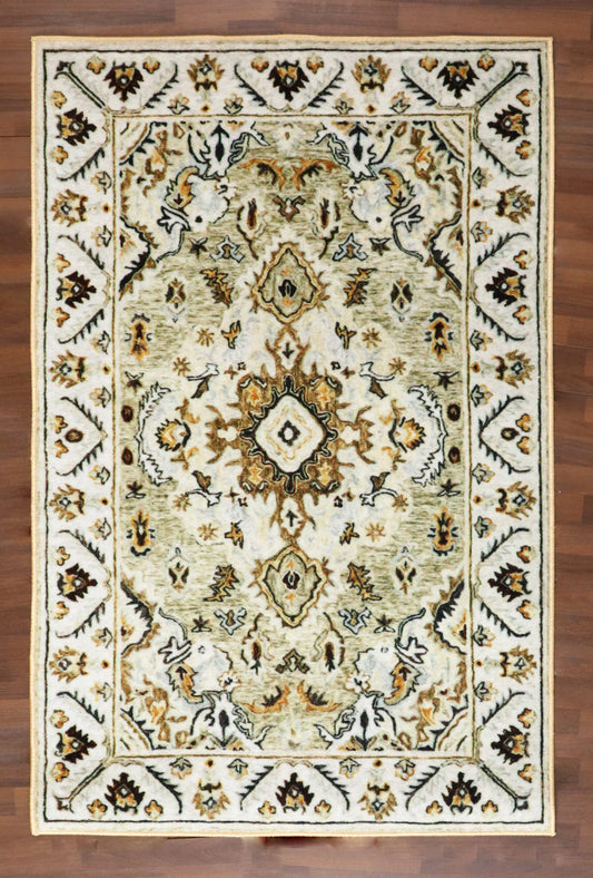 Symmetry & Grace Non-Woven Rug