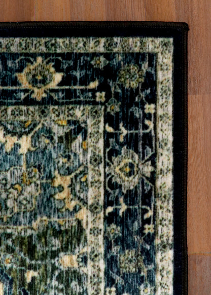 Blue & Cream Rug