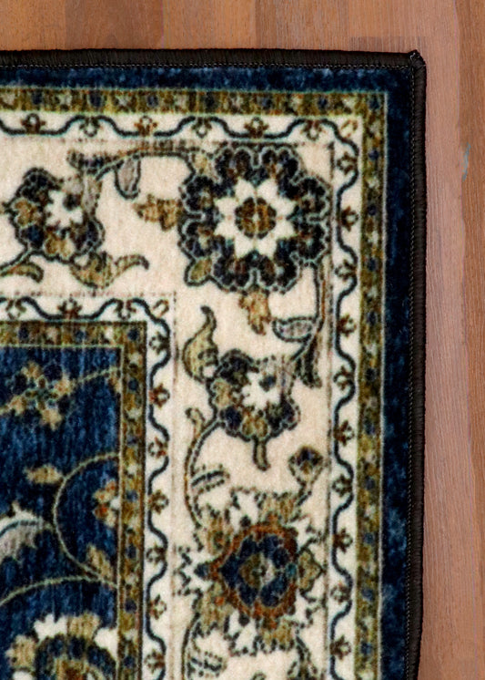 Royal Azure Traditional Non Woven Rug