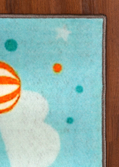 Little Explorer World Map Rug