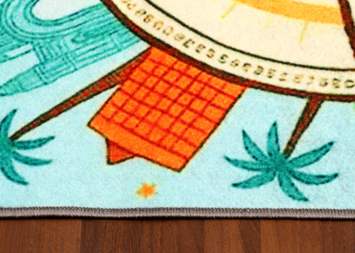 Little Explorer World Map Rug