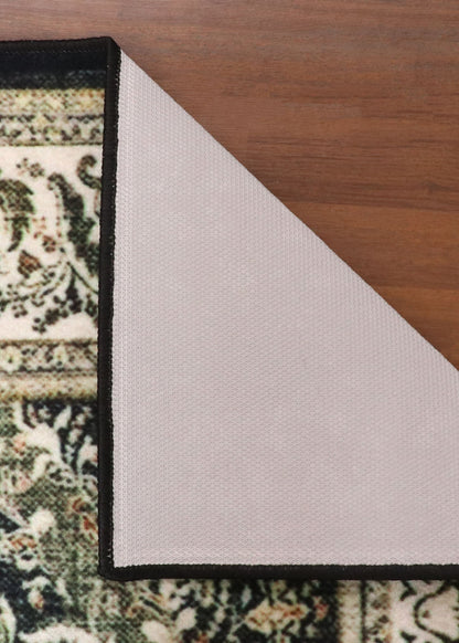 Sleek Sage & Onyx Medallion