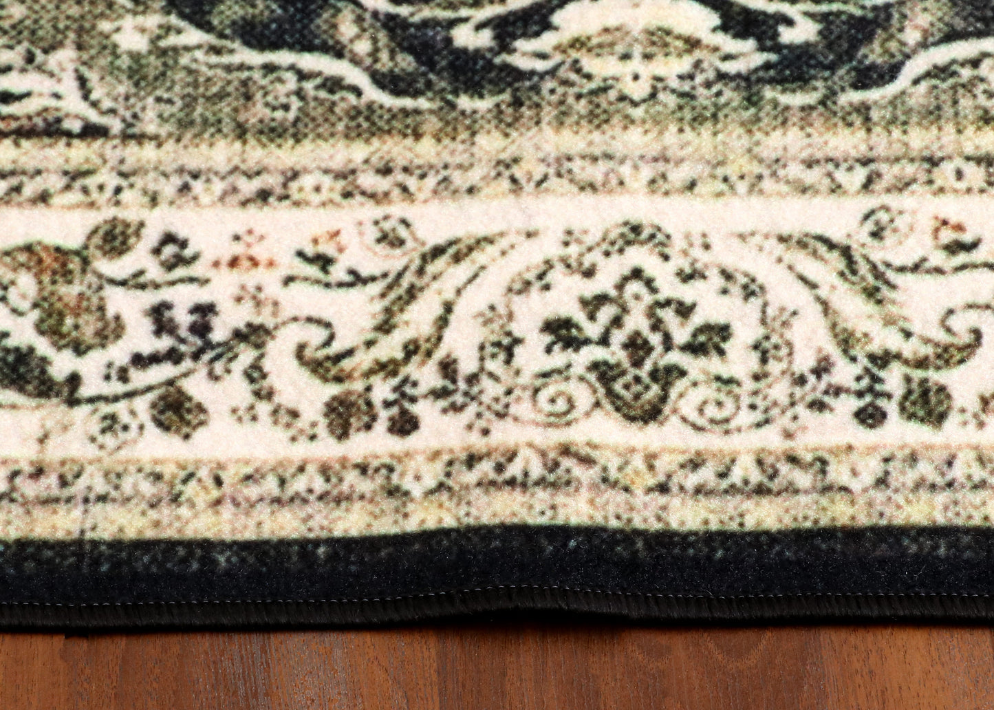 Sleek Sage & Onyx Medallion