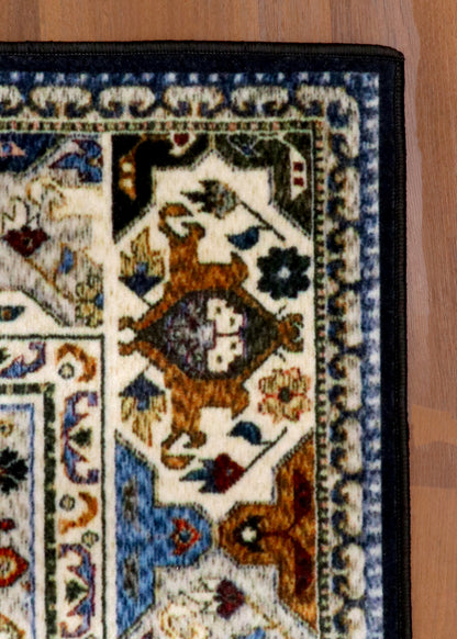 Eclectic Charm Geometric Rug