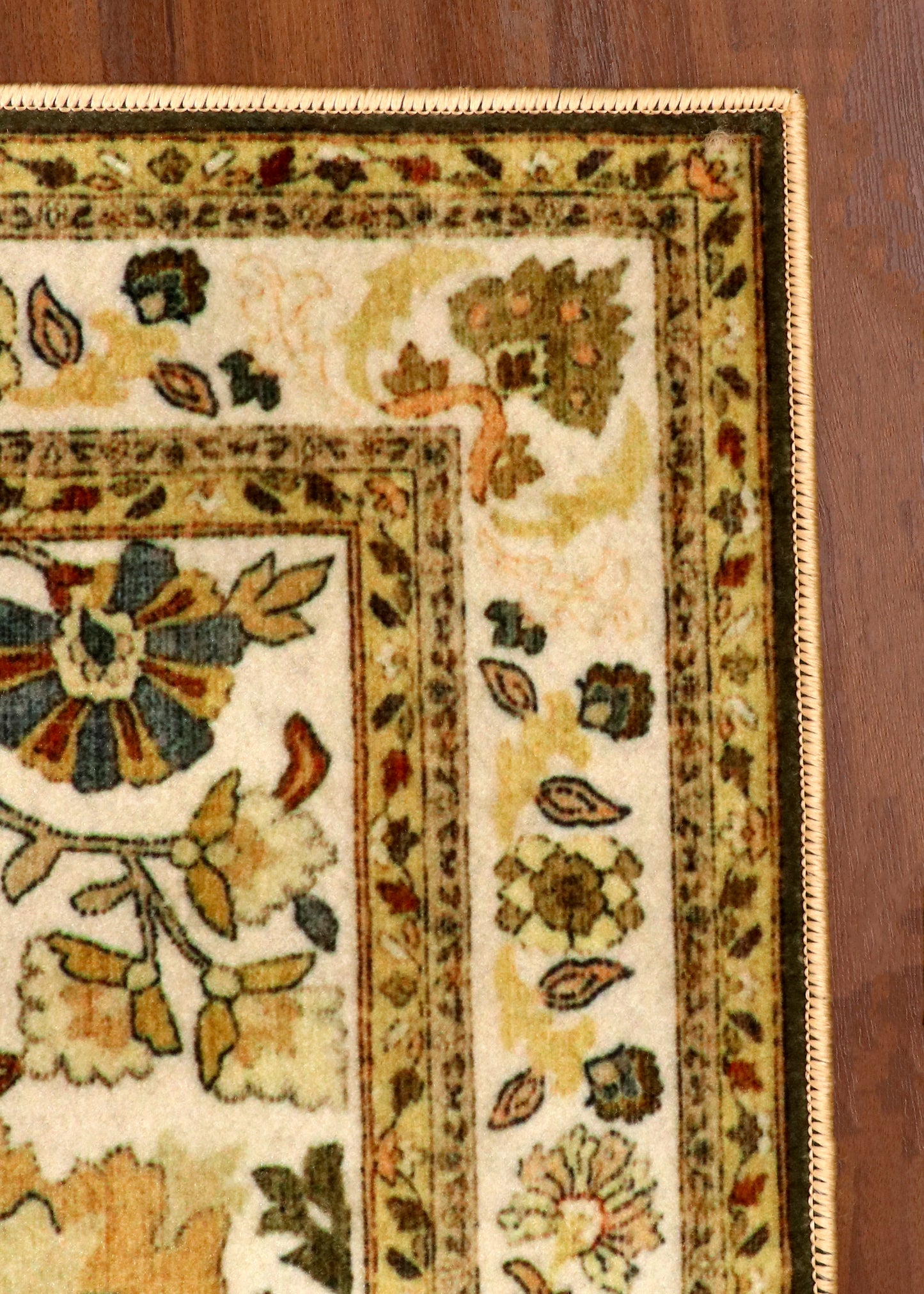 Vintage Bloom Digital Print Rug