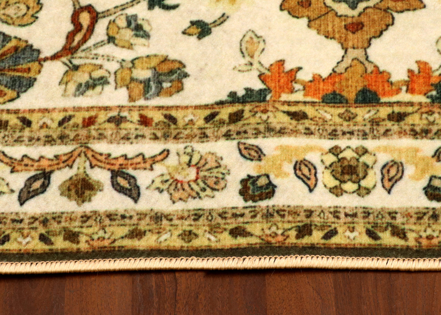 Vintage Bloom Digital Print Rug