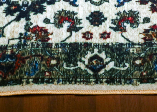 Legacy Floral Cream & Olive Rug
