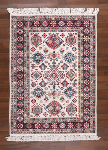 Classic Shirvan Ivory Rug