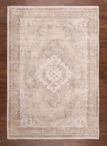 Desert Rose Muted Medallion Rug