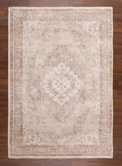 Desert Rose Muted Medallion Rug