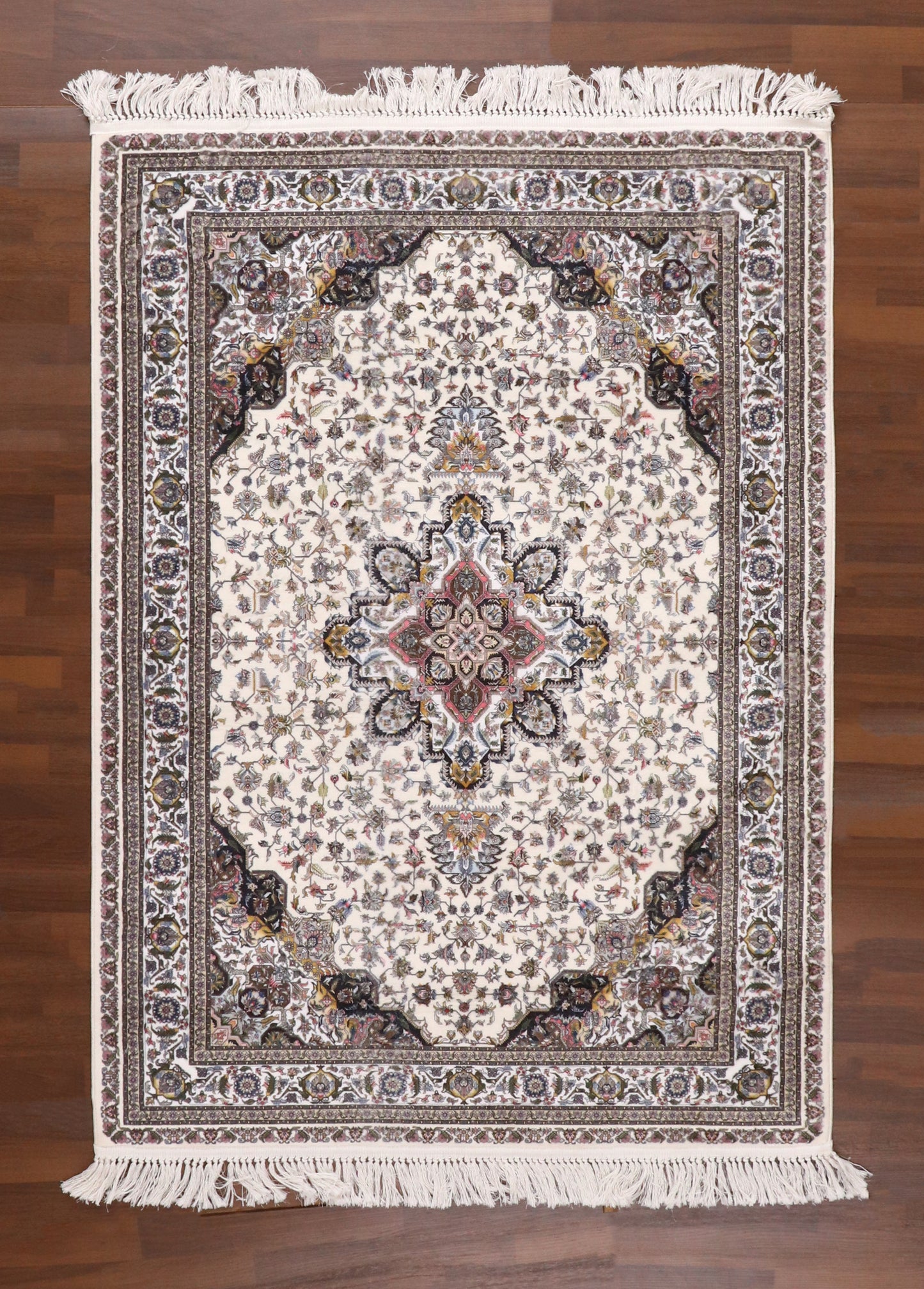 Prestige Majestic Ivory Medallion Rug