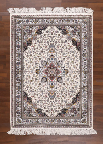 Prestige Majestic Ivory Medallion Rug