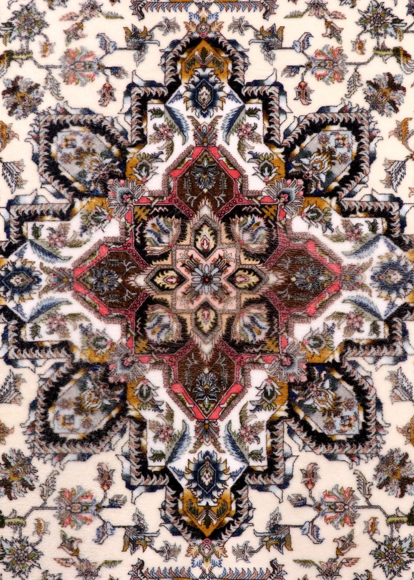 Prestige Majestic Ivory Medallion Rug