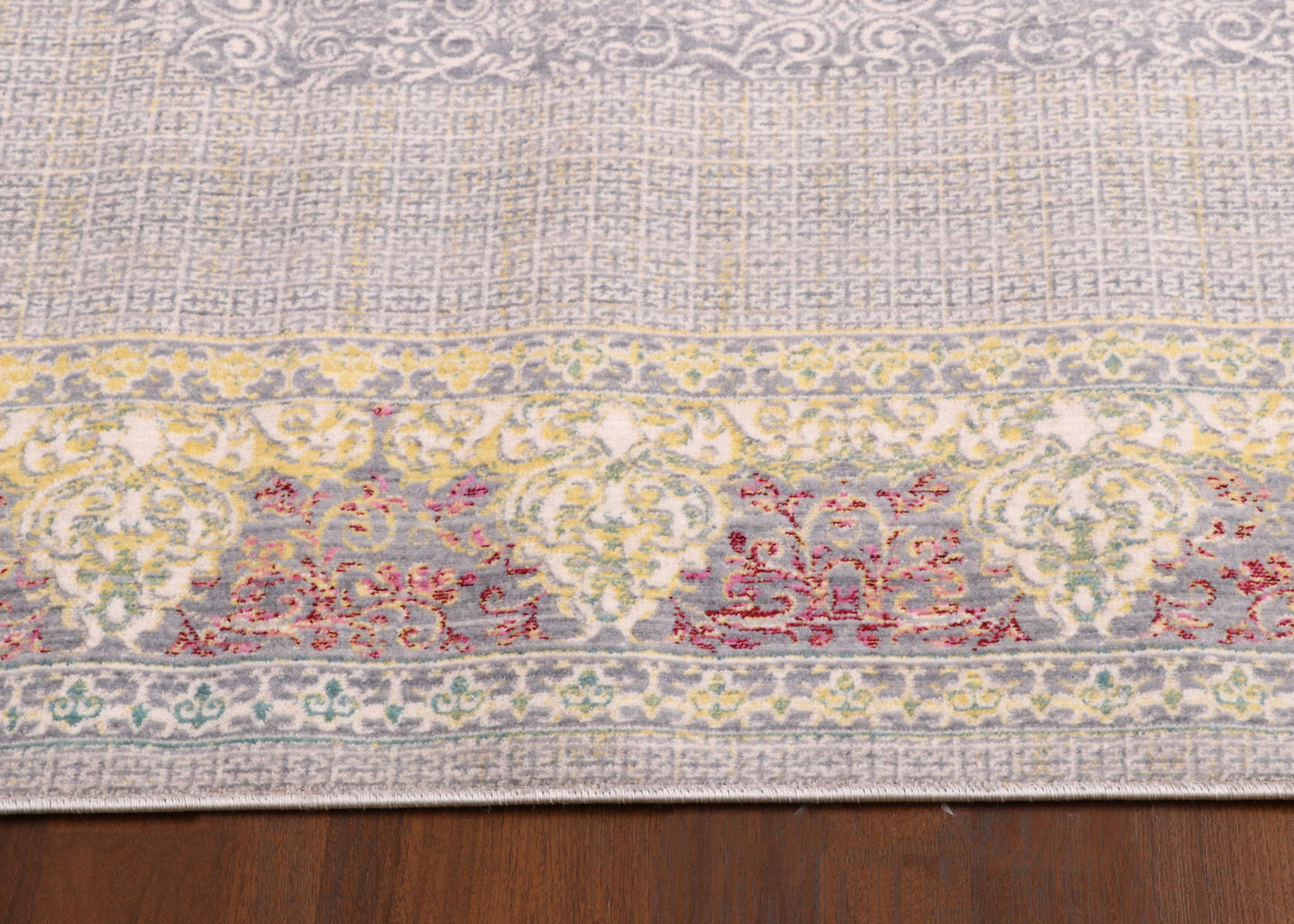 Distressed Medallion Turkish Rug