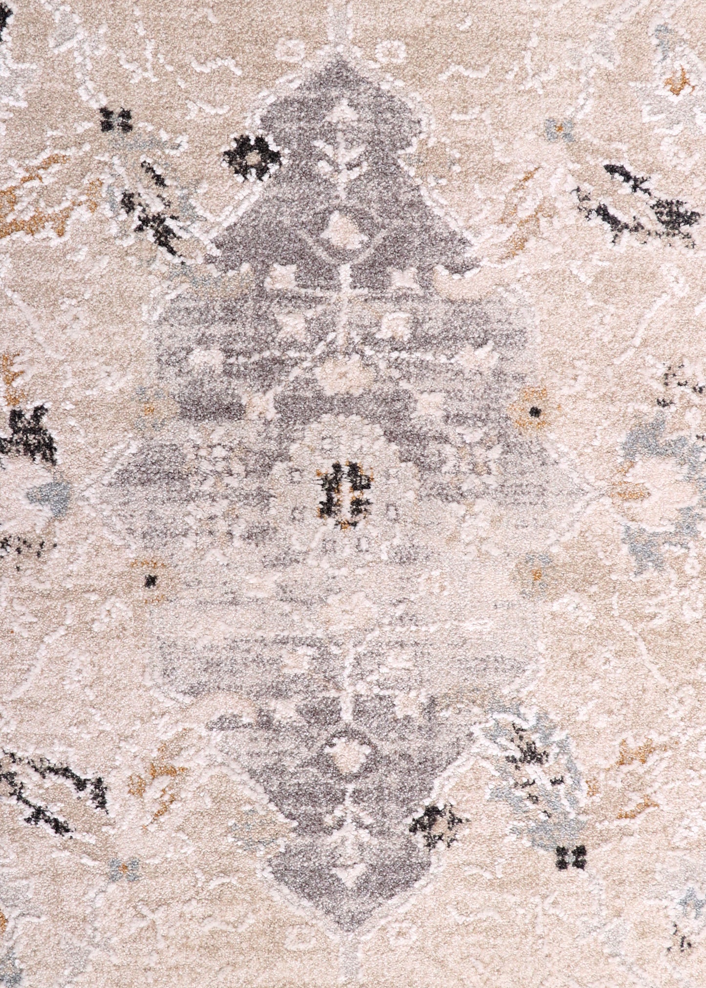 Haven Earth-Tone Distressed Rug