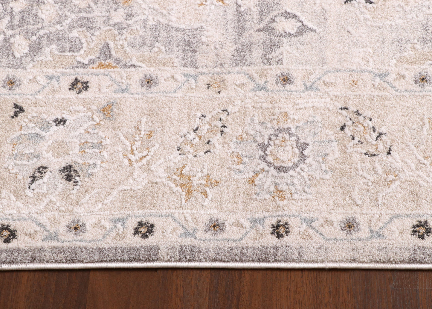 Haven Earth-Tone Distressed Rug