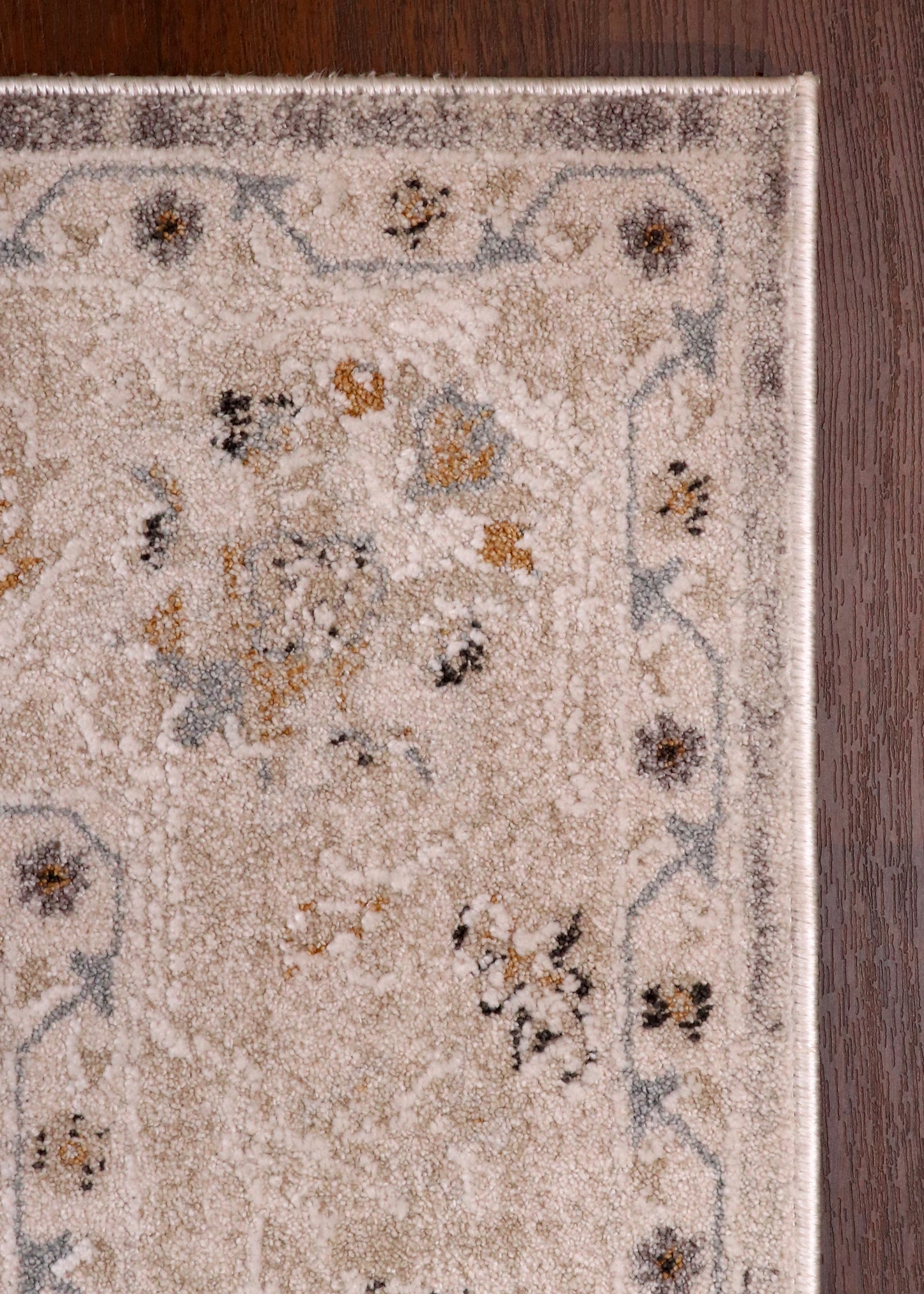 Haven Earth-Tone Distressed Rug