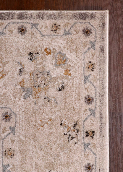 Haven Earth-Tone Distressed Rug
