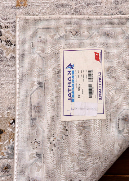Haven Earth-Tone Distressed Rug