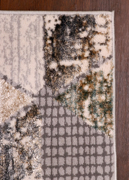 Faded Prism Stone Turkish Rug