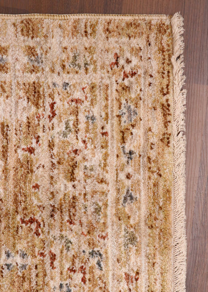 Solana Distressed Turkish Rug – Golden Sand