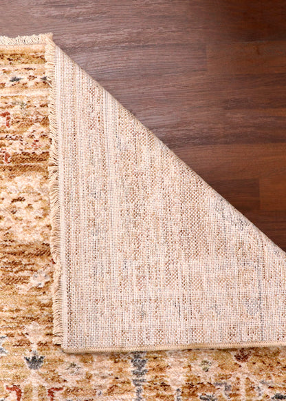 Solana Distressed Turkish Rug – Golden Sand