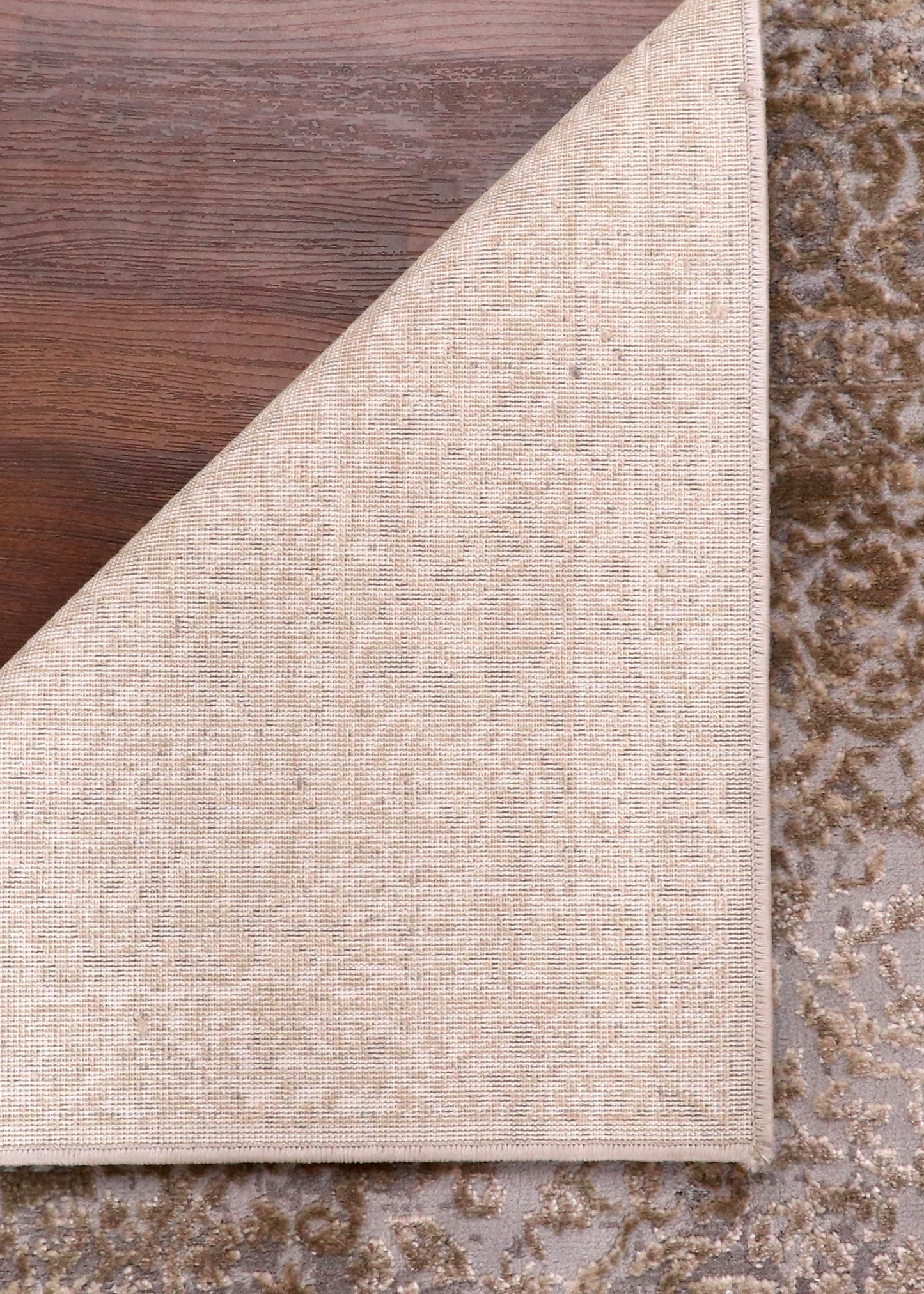 Silk-Sheen Vintage Turkish Rug