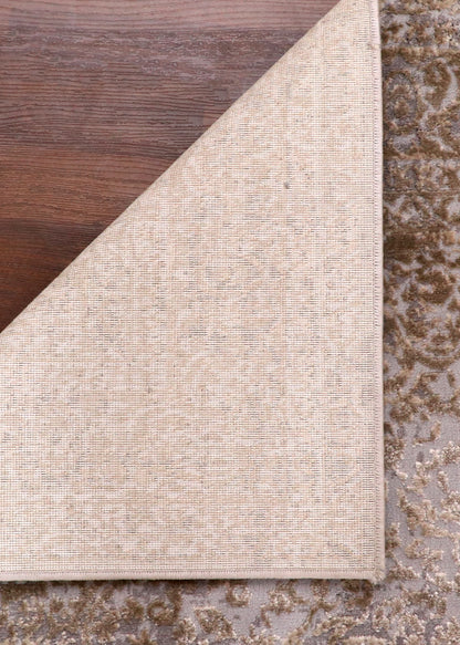Silk-Sheen Vintage Turkish Rug