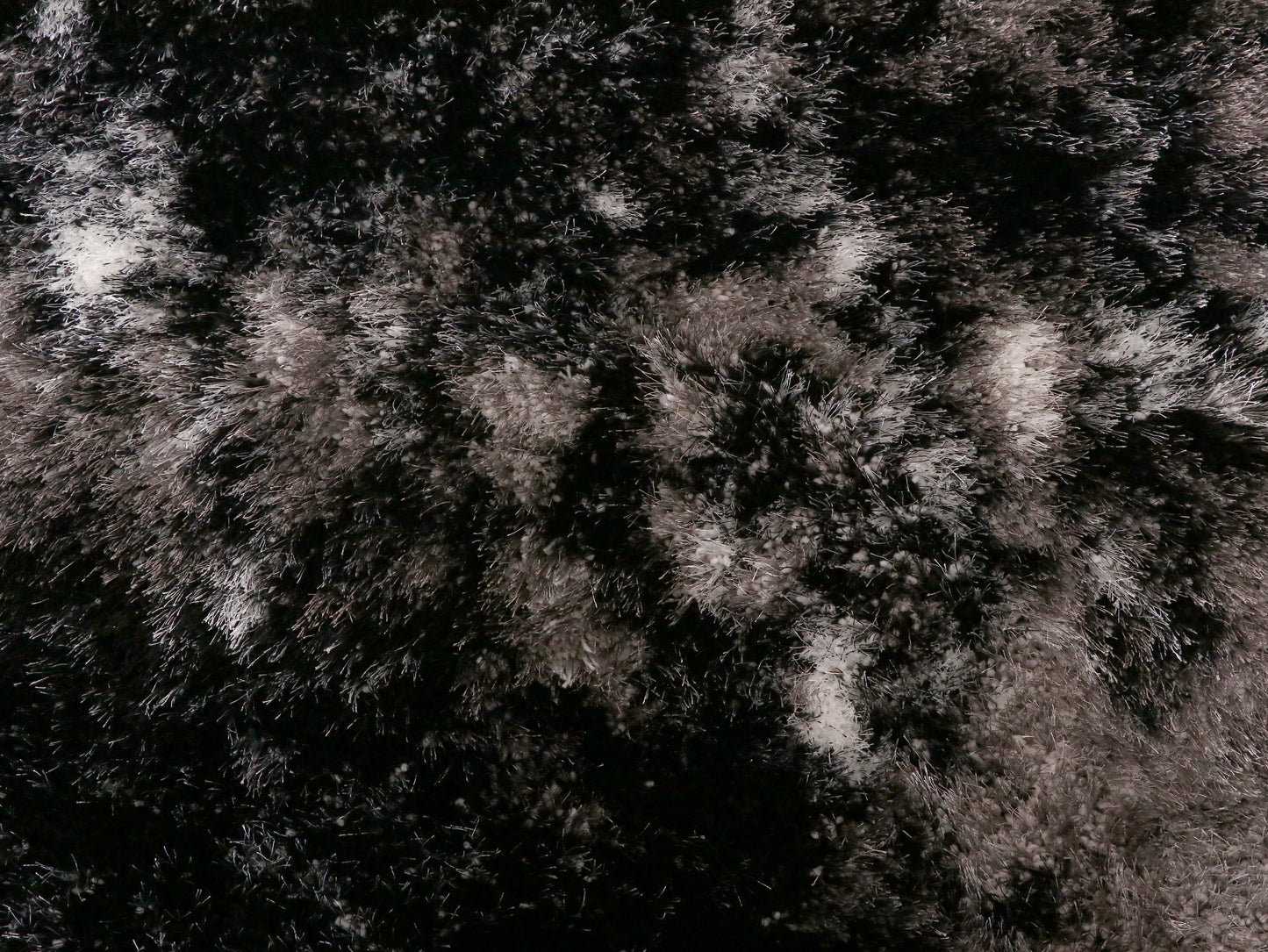 Midnight Eclipse Shaggy Rug