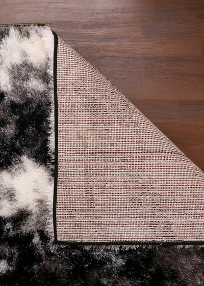 Midnight Eclipse Shaggy Rug