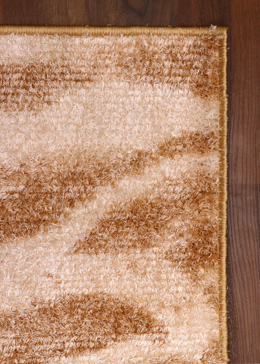 Golden Space Shaggy Rug