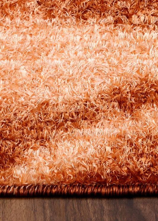 Space Shaggy Rug - Warm Bronze