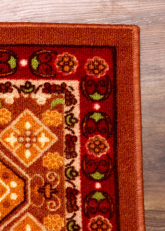 Geometric Diamond Ethnic Rug