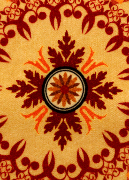 Royal Amber Mandala Rug