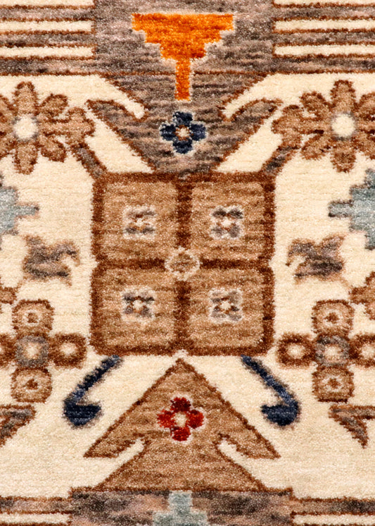 Geometric Tribal Turkish Heritage Rug