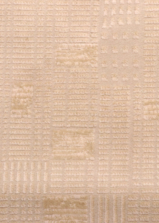 Cream Geometric Modern Turkish Rug