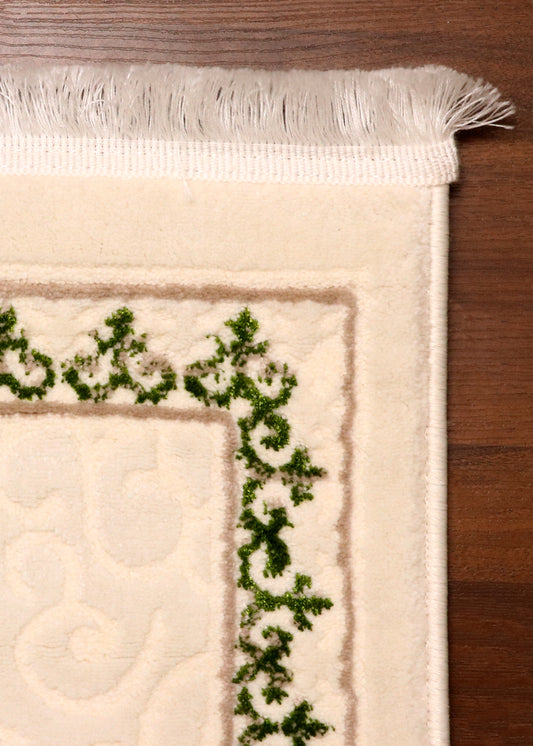 Earthy Olive Turkish Rug