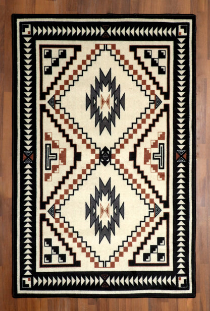 Ethnic Motif Rug – Decorative Floor Rug