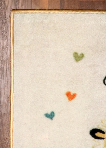 Safari Friends Plush Kids Rug