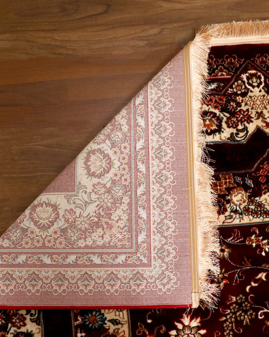 Crimson & Ivory Imperial Turkish Area Rug