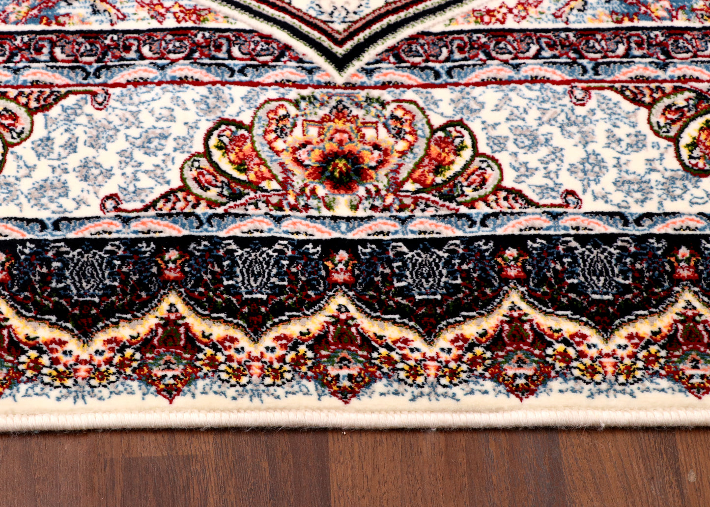 Tabriz Ivory and Indigo