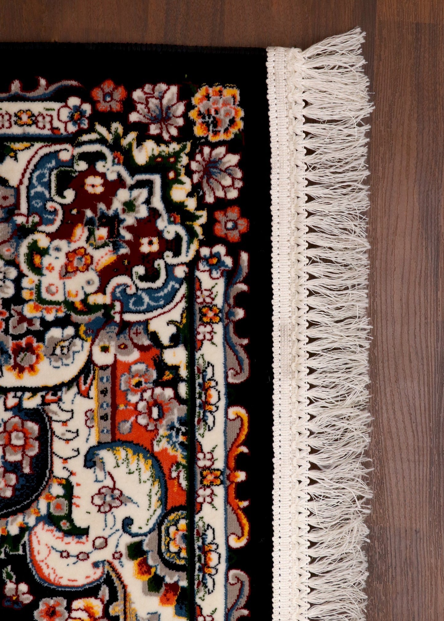 Baroque Noir Area Rug