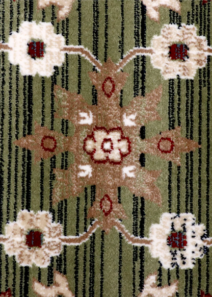 Turkish Olive Regal Palace Rug
