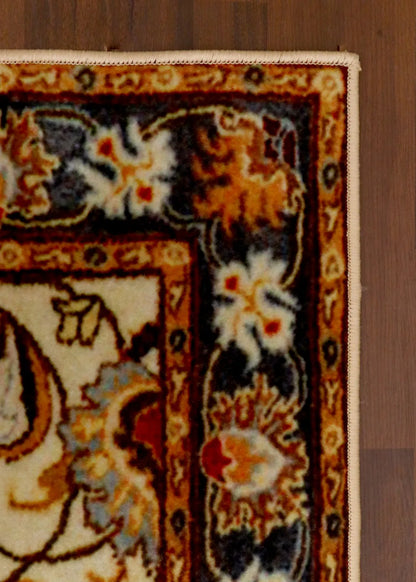 Multi Color Floral Print Rug