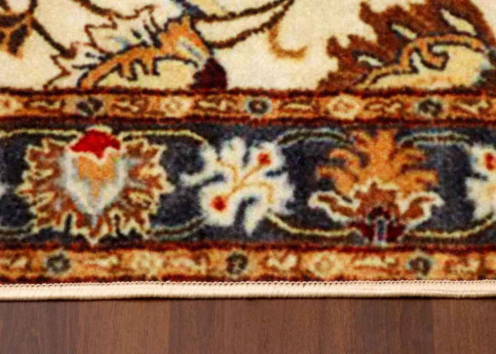 Multi Color Floral Print Rug