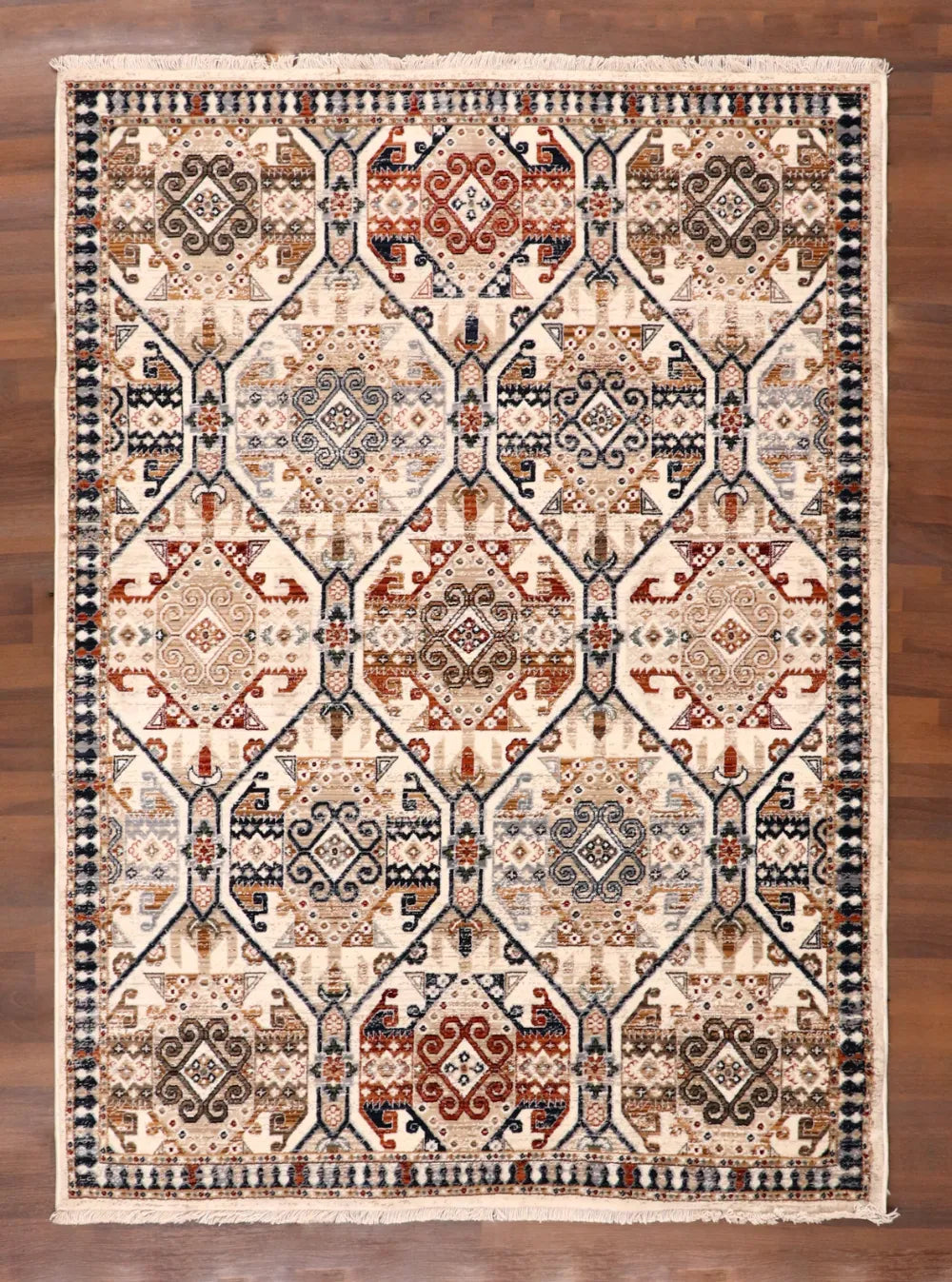 Traditional Persian-Inspired Tribal Rug