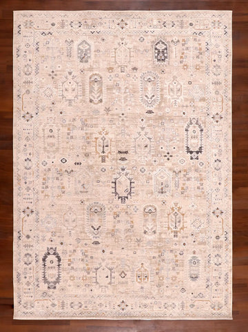 Tribal Medallion Faded Heirloom Rug