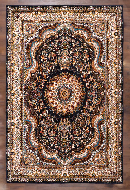 The Royal Midnight Medallion Rug